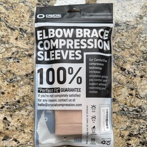 Crucial Compression Elbow Brace Sleeves- XS